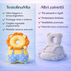 TestolinaMia™️ – Zainetto Protettivo per i Primi Passi